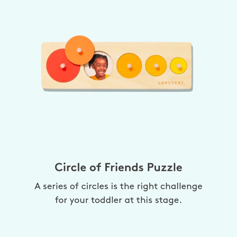 Lovevery Circle of Friends Puzzle